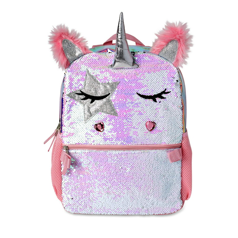 Mochila más lonchera unicornio tamaño grande