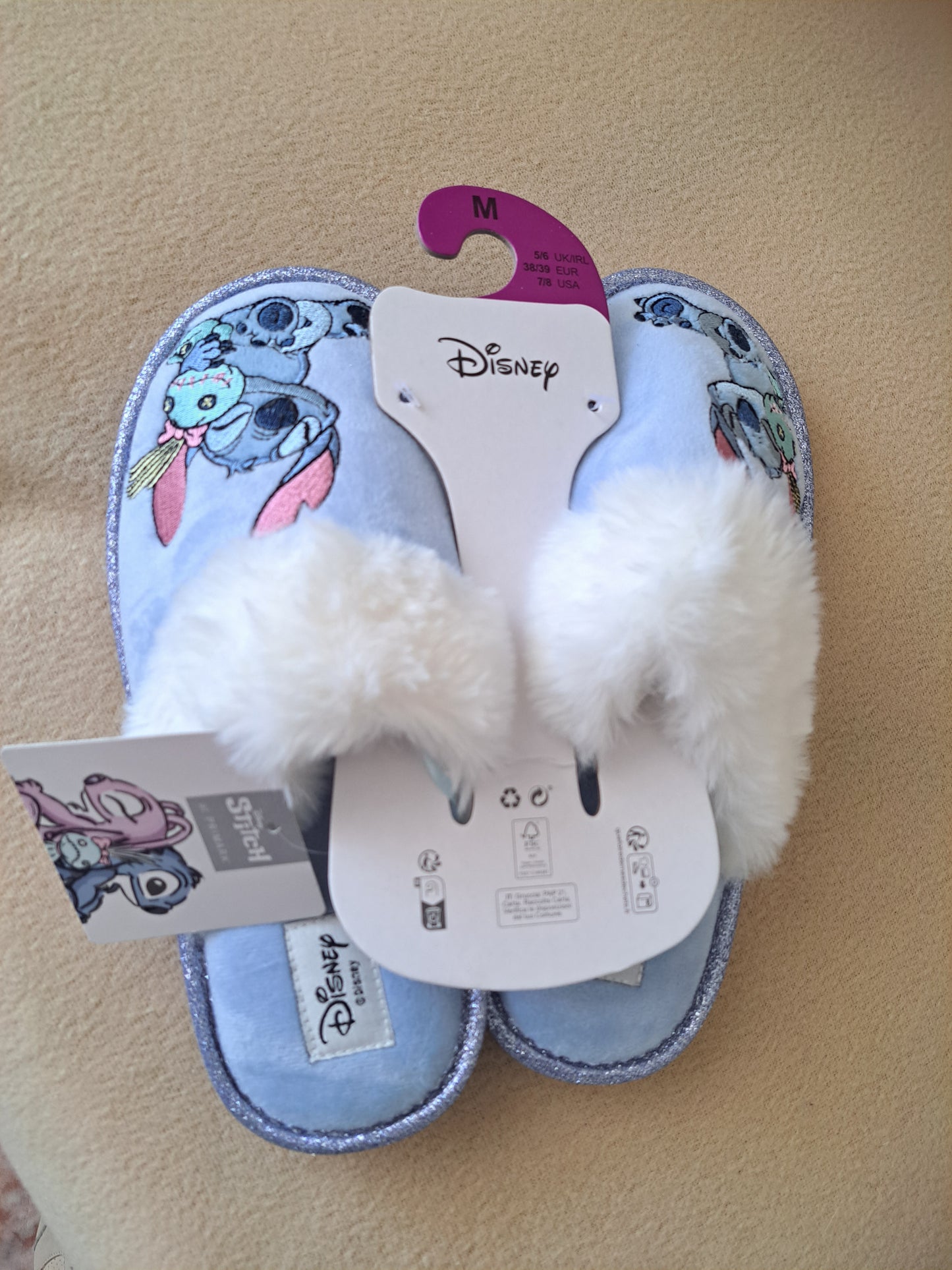 Pantuflas stitch