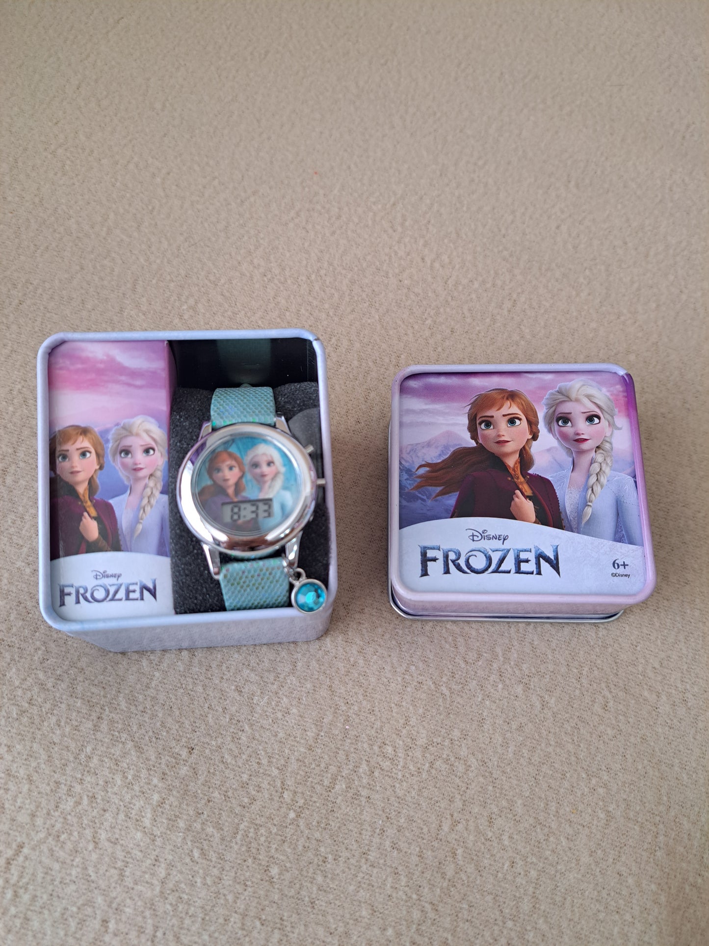 RELOJ FROZEN CON LUCES