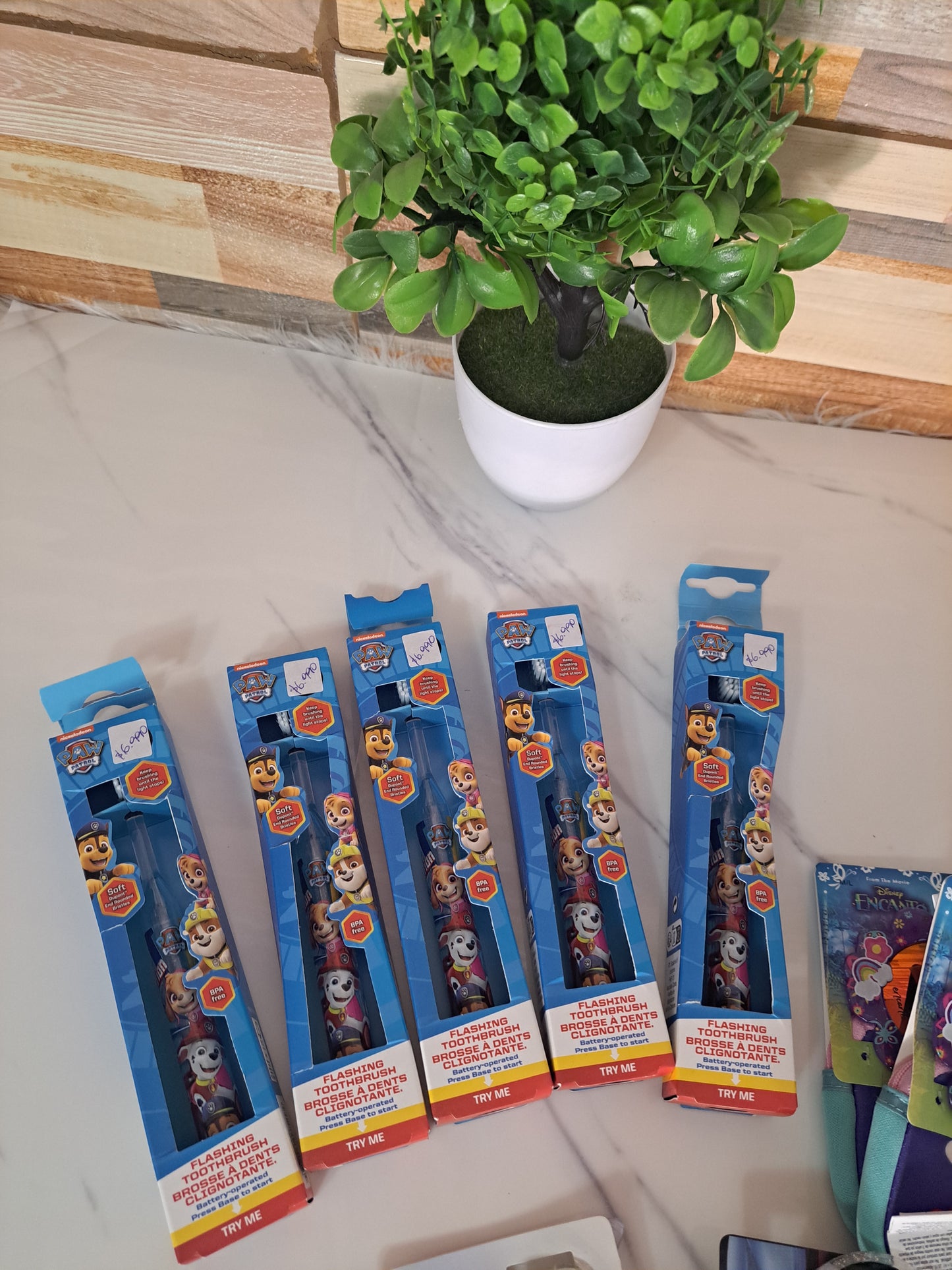 Cepillo paw patrol con luces