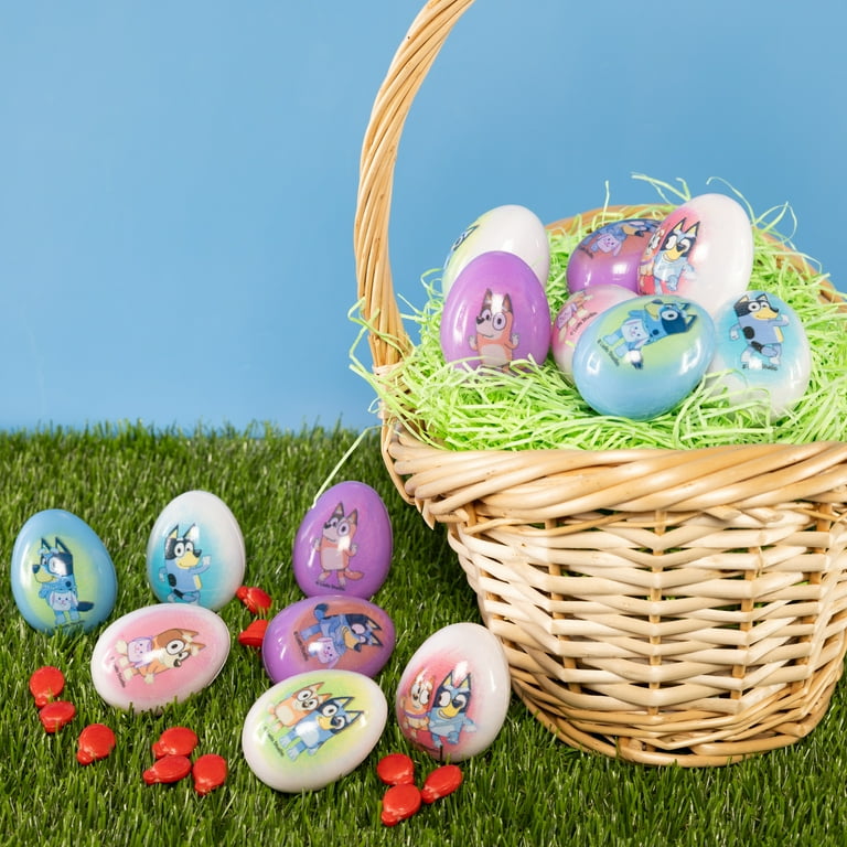 Set huevos pascua bluey traen dulces y son reciclables