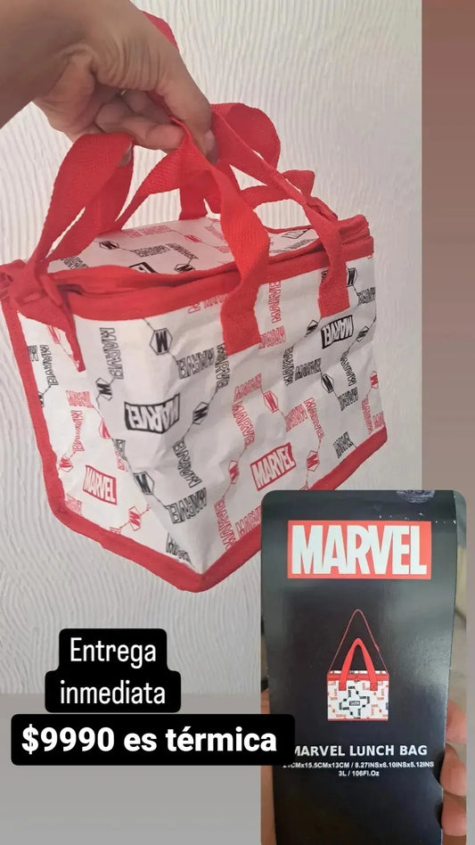 Lonchera térmica marvel