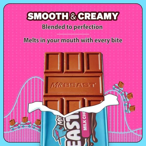 Delicioso chocolate "Milk chocolate" Del famoso MR BEAST